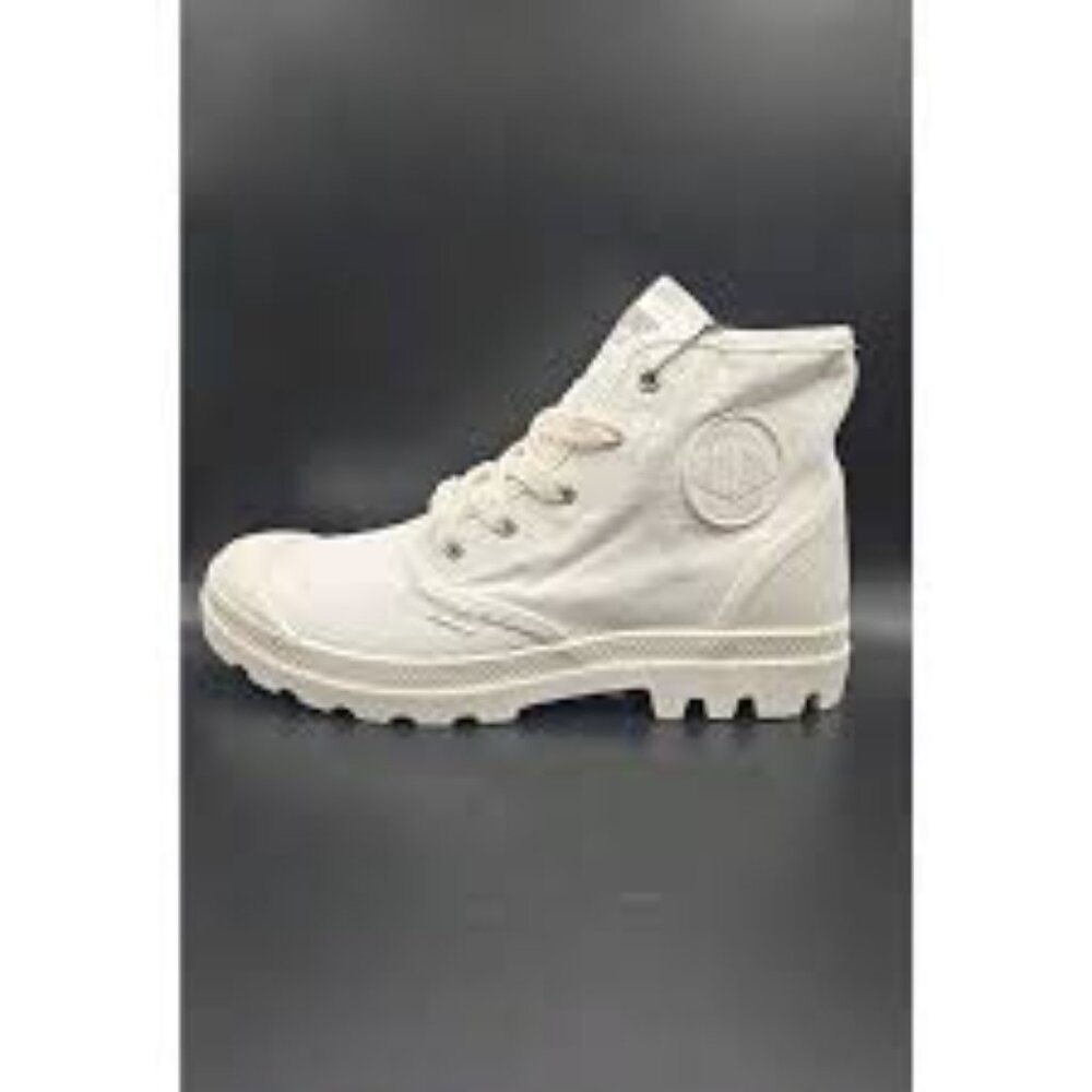 2 - NWT PALLADIUM PAMPA HI WOMEN'S STARWHITE - 100% COTTON - Picture 5 of 5